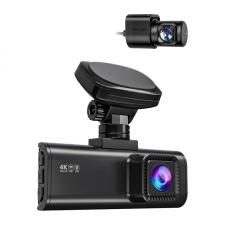 Accesorii auto, Camera auto REDTIGER F7N Pro, 4K fata, 1080p spate, GPS, WiFi, USB-C, Negru, lerato.ro
