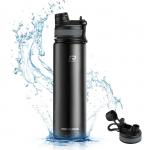 Bidon sport termic pentru apa Rockbros 35210029002, 620 ml, Negru 8 - lerato.ro