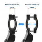 Cric reglabil pentru bicicleta Rockbros 2011-7ABK, Negru 9 - lerato.ro