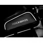 Geanta bicicleta cu husa pentru telefon Rockbros 017-1BK, Negru 3 - lerato.ro