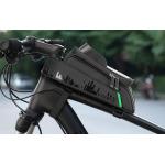 Geanta bicicleta cu husa pentru telefon Rockbros 029BK, Impermeabila, Negru 3 - lerato.ro
