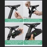 Geanta si suport pentru bicicleta Rockbros C27, Capacitate 1L, Marime S, Negru 3 - lerato.ro