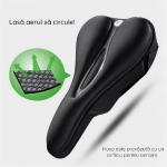 Husa cu gel pentru sa bicicleta Rockbros Gel Bike LF047-B, Negru 3 - lerato.ro