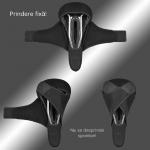 Husa cu gel pentru sa bicicleta Rockbros Gel Bike LF047-B, Negru 4 - lerato.ro