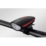Lumina bicicleta cu sonerie Rockbros 7588, LED, 1200 mAh, 250lm, Incarcare USB, Functie lanterna, IPX5, Negru/Rosu 6 - lerato.ro