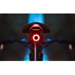 Stop bicicleta Rockbros Q3, Rezistent la apa IPX5, 2 moduri de montare, 300 mAh, Incarcare USB, Negru 9 - lerato.ro