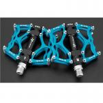 Pedale de bicicleta Rockbros JT201012LBL, tip platforma, Albastru 4 - lerato.ro