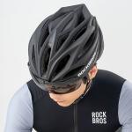 Casca de protectie ciclism cu viziera si ochelari UV detasabili Rockbros, 58-62cm, Negru 6 - lerato.ro