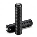 Mansoane antiderapante pentru bicicleta Rockbros, Piele ecologica, 22.2 mm, Negru 2 - lerato.ro