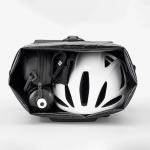 Geanta impermeabila bicicleta Rockbros pentru portbagaj, functie de rucsac, sistem prindere pentru casca, 18L, Negru 5 - lerato.ro