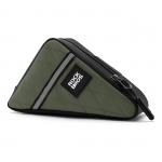 Geanta bicicleta Rockbros pentru cadru, forma triunghi, 0.3L, Verde 2 - lerato.ro