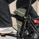Geanta bicicleta Rockbros pentru cadru, forma triunghi, 0.3L, Verde 3 - lerato.ro