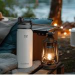 Bidon sport termic pentru apa Rockbros 35210029005, 550 ml, White 15 - lerato.ro