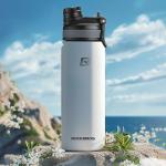 Bidon sport termic pentru apa Rockbros 35210029005, 550 ml, White 10 - lerato.ro
