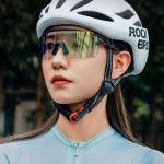 Ochelari de ciclism fotocromatici Rockbros cu protectie UV si insertie corectiva, Alb 6 - lerato.ro