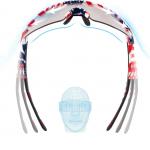 Ochelari de ciclism fotocromatici Rockbros cu protectie UV si insertie corectiva, Model SUA/Alb 5 - lerato.ro