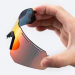 Ochelari de ciclism polarizati Rockbros cu protectie UV si insertie corectiva, Mov 7 - lerato.ro