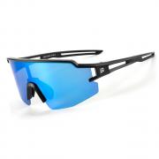 Ochelari de ciclism polarizati Rockbros cu protectie UV si insertie corectiva, Albastru/Negru