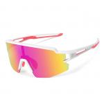 Ochelari de ciclism polarizati Rockbros pentru copii, protectie UV400+, Alb 3 - lerato.ro