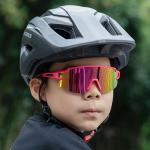 Ochelari de ciclism polarizati Rockbros pentru copii, protectie UV400+, Negru 12 - lerato.ro