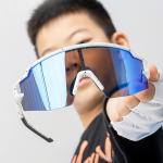 Ochelari de ciclism polarizati Rockbros pentru copii, protectie UV400+, Negru 14 - lerato.ro