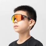 Ochelari de ciclism polarizati Rockbros pentru copii, protectie UV400+, Negru 9 - lerato.ro