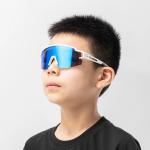 Ochelari de ciclism polarizati Rockbros pentru copii, protectie UV400+, Negru 10 - lerato.ro
