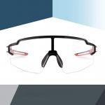 Ochelari de ciclism fotocromatici Rockbros 10173 cu protectie UV, Negru/Rosu 5 - lerato.ro