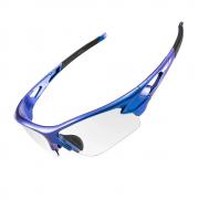 Ochelari de ciclism fotocromatici Rockbros 10069 cu protectie UV, Albastru