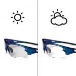 Ochelari de ciclism fotocromatici Rockbros 10069 cu protectie UV, Albastru 3 - lerato.ro