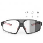 Ochelari de ciclism fotocromatici Rockbros SP216BK cu protectie UV, Negru/Rosu 4 - lerato.ro