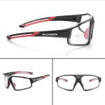 Ochelari de ciclism fotocromatici Rockbros SP216BK cu protectie UV, Negru/Rosu 7 - lerato.ro