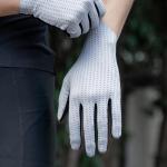 Manusi de ciclism Rockbros Breathable Full Finger, Marime S, Verde 4 - lerato.ro