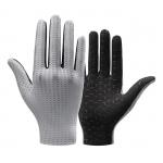 Manusi de ciclism Rockbros Breathable Full Finger, Marime L, Gri 2 - lerato.ro