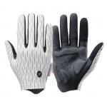 Manusi sport Rockbros primavara-vara Long Finger, Marime M, Alb/Negru 2 - lerato.ro