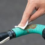 Banda pentru ghidon bicicleta Rockbros Embossed EVA, Roz 13 - lerato.ro