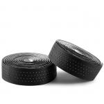 Banda pentru ghidon bicicleta Rockbros Perforated Silicone, Negru 2 - lerato.ro