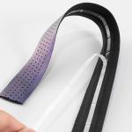 Banda pentru ghidon bicicleta Rockbros Perforated Silicone, Negru 5 - lerato.ro