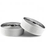 Banda pentru ghidon bicicleta Rockbros Perforated Silicone, Alb 2 - lerato.ro