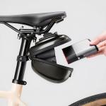 Geanta bicicleta Rockbros pentru sa, rigida, comactar, 0.4L, Negru 4 - lerato.ro