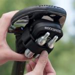Geanta bicicleta Rockbros pentru sa, cu suport pentru caturs CO2, 0.35L, Negru/Verde 4 - lerato.ro