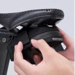 Geanta bicicleta Rockbros pentru sa, cu suport pentru caturs CO2, 0.35L, Negru/Verde 6 - lerato.ro