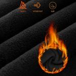 Cagula sport Rockbros Balaclava New Velvet LF7127-1, Rezistenta la vant, cu filtru, Negru 5 - lerato.ro