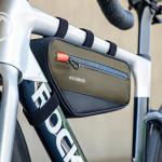 Geanta bicicleta Rockbros pentru cadru, 1.7L, Verde/Negru 8 - lerato.ro