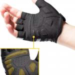 Manusi de ciclism Rockbros S247, Marime XL, Negru 4 - lerato.ro