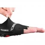 Manusi de ciclism Rockbros S143-BK cu insertii de gel, Marime L, Negru 6 - lerato.ro