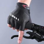 Manusi de ciclism Rockbros S143-BK cu insertii de gel, Marime L, Negru 8 - lerato.ro