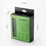 Lumina bicicleta Rockbros RHL1500, 5000 mAh, 1500 lm, USB-C, IPX6, Black 4 - lerato.ro
