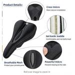 Husa cu gel pentru sa bicicleta Rockbros LF047-S, Marime M, Black 8 - lerato.ro
