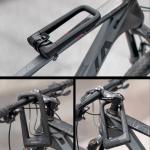Antifurt bicicleta Rockbros RKS626-BK, Cu Cheie, Lungime 21 cm, Aluminiu, Zinc, Silicon, Black 9 - lerato.ro
